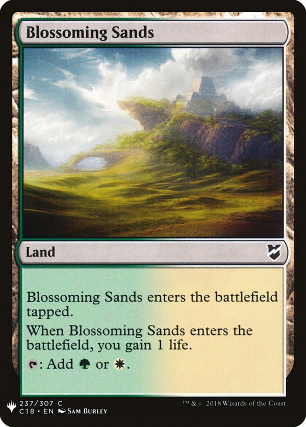 Blossoming Sands [Mystery Booster] - Magic: The Gathering