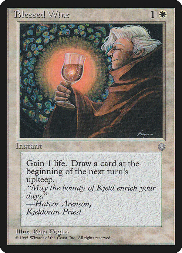 Blessed Wine [Ice Age] - Magic: The Gathering