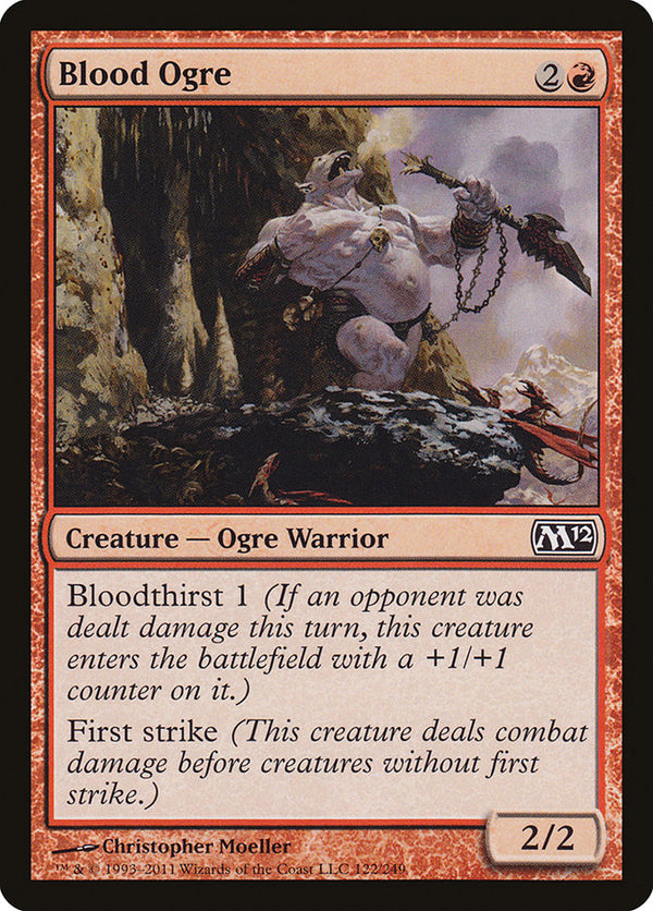 Blood Ogre [Magic 2012] - Magic: The Gathering