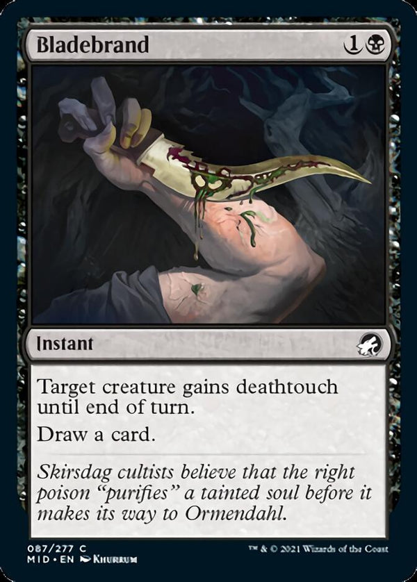 Bladebrand [Innistrad: Midnight Hunt] - Magic: The Gathering