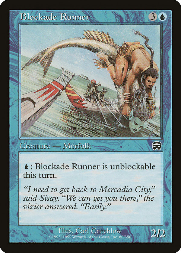 Blockade Runner [Mercadian Masques] - Magic: The Gathering