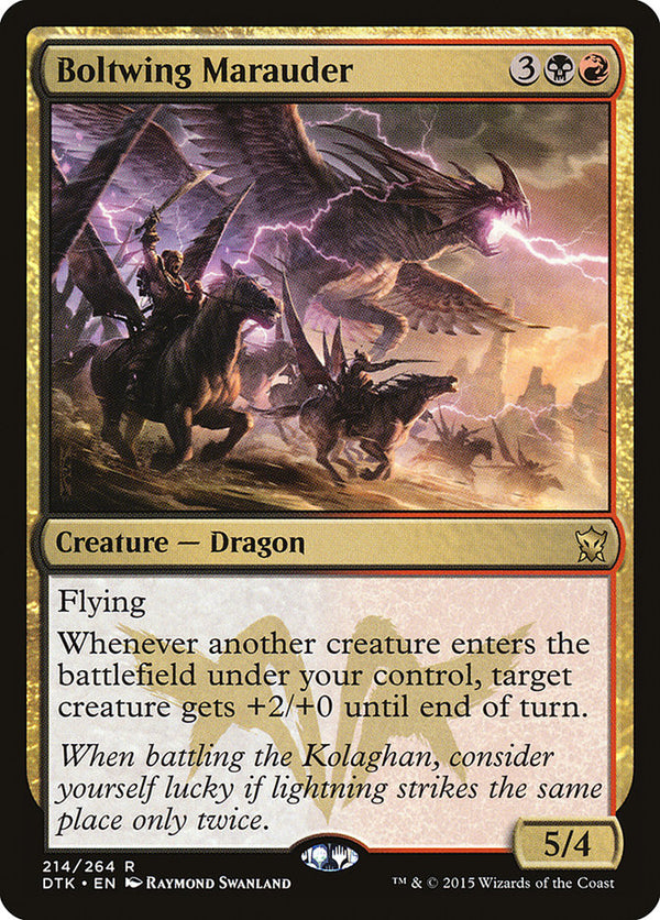 Boltwing Marauder [Dragons of Tarkir] - Magic: The Gathering