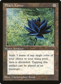 Black Lotus (Oversized) [Oversize Cards] - Magic: The Gathering