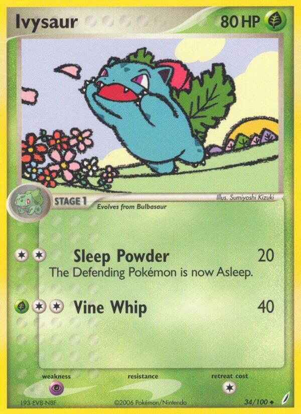 Ivysaur - 034/100 - Pokémon