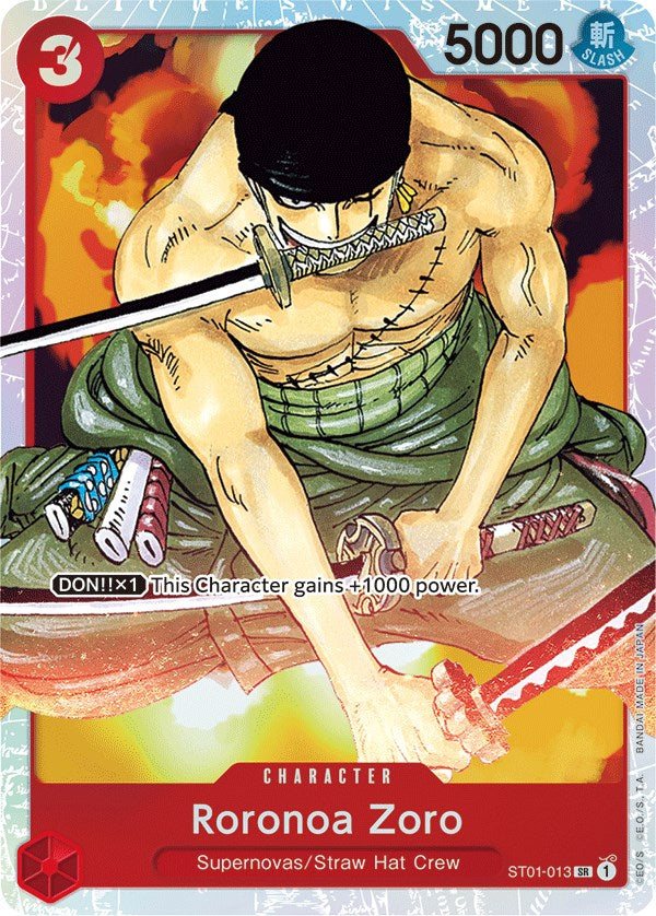 Roronoa Zoro [Starter Deck: Straw Hat Crew] - Bandai