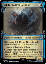 Bill Ferny, Bree Swindler [The Lord of the Rings: Tales of Middle-Earth Showcase Scrolls] - Magic: The Gathering