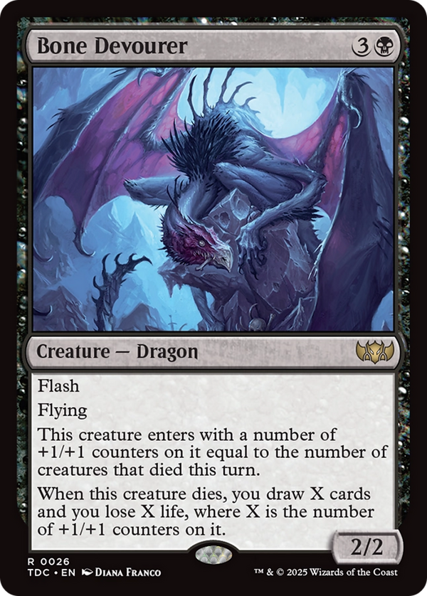 Bone Devourer [Tarkir: Dragonstorm Commander] - Magic: The Gathering