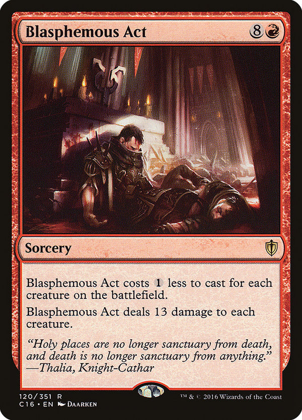 Blasphemous Act [Commander 2016] - Magic: The Gathering