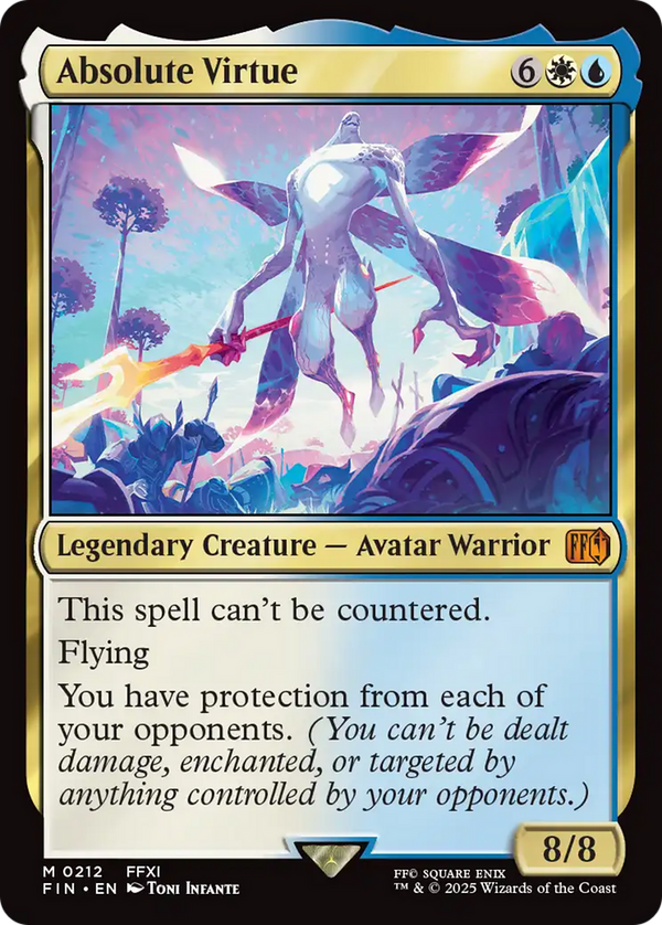 Absolute Virtue [FINAL FANTASY] - Magic: The Gathering