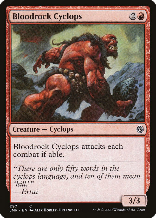 Bloodrock Cyclops [Jumpstart] - Magic: The Gathering