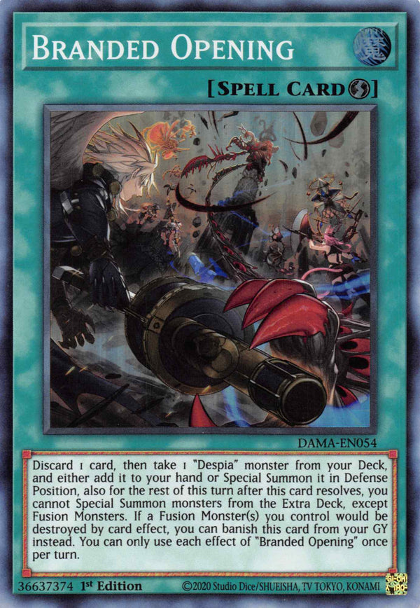 Branded Opening [DAMA-EN054] Super Rare - Yu-Gi-Oh!