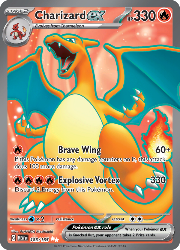 Charizard ex (183/165) [Scarlet & Violet 151] - Pokémon