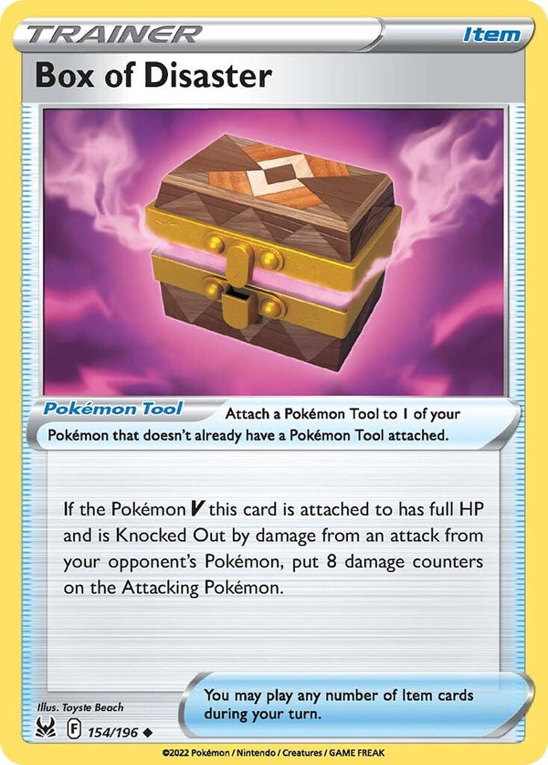 Box of Disaster (154/196) [Sword & Shield: Lost Origin] - Pokémon