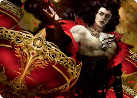 Bloodvial Purveyor Art Card [Innistrad: Crimson Vow Art Series] - Magic: The Gathering