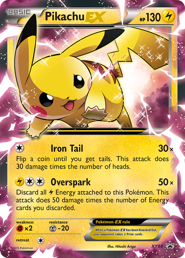 Pikachu EX (XY84) [XY: Black Star Promos] - Pokémon