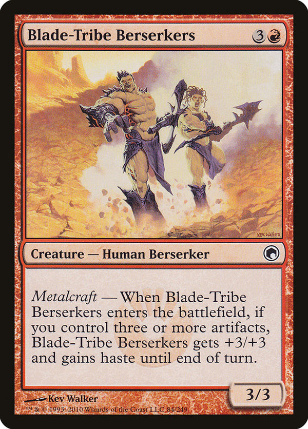 Blade-Tribe Berserkers [Scars of Mirrodin] - Magic: The Gathering