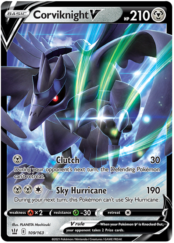 Corviknight V (109/163) [Sword & Shield: Battle Styles] - Pokémon