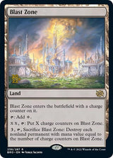 Blast Zone (258) [The Brothers' War Prerelease Promos] - Magic: The Gathering
