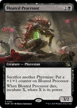 Bloated Processor (Extended Art) [March of the Machine] - Magic: The Gathering