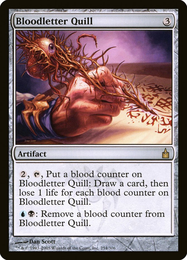 Bloodletter Quill [Ravnica: City of Guilds] - Magic: The Gathering