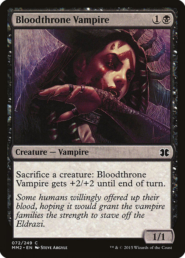 Bloodthrone Vampire [Modern Masters 2015] - Magic: The Gathering