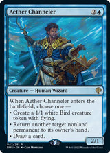Aether Channeler (Promo Pack) [Dominaria United Promos] - Magic: The Gathering