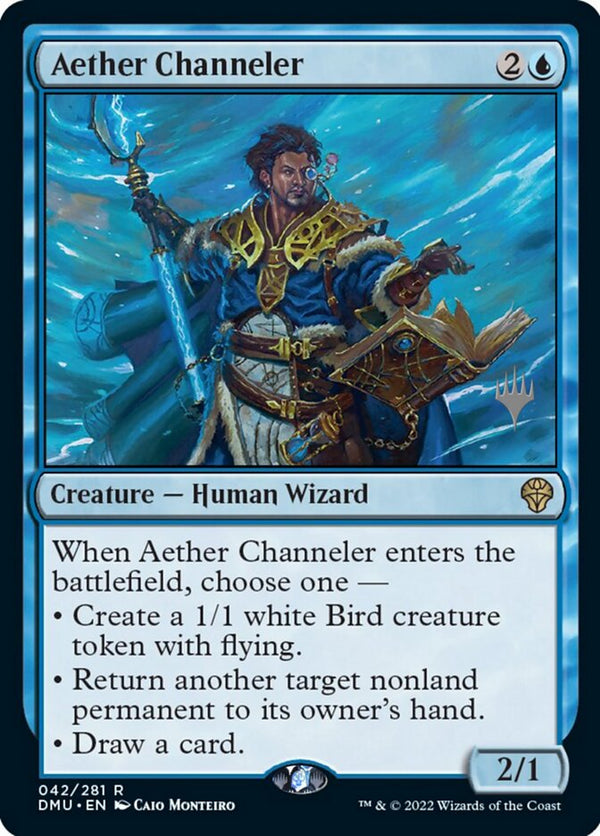 Aether Channeler (Promo Pack) [Dominaria United Promos] - Magic: The Gathering