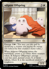 Adipose Offspring (Surge Foil) [Doctor Who] - Magic: The Gathering