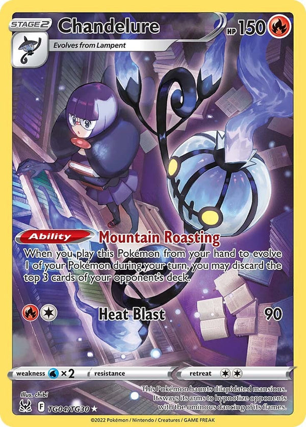 Chandelure (TG04/TG30) [Sword & Shield: Lost Origin] - Pokémon