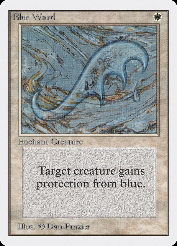 Blue Ward [Unlimited Edition] - Magic: The Gathering