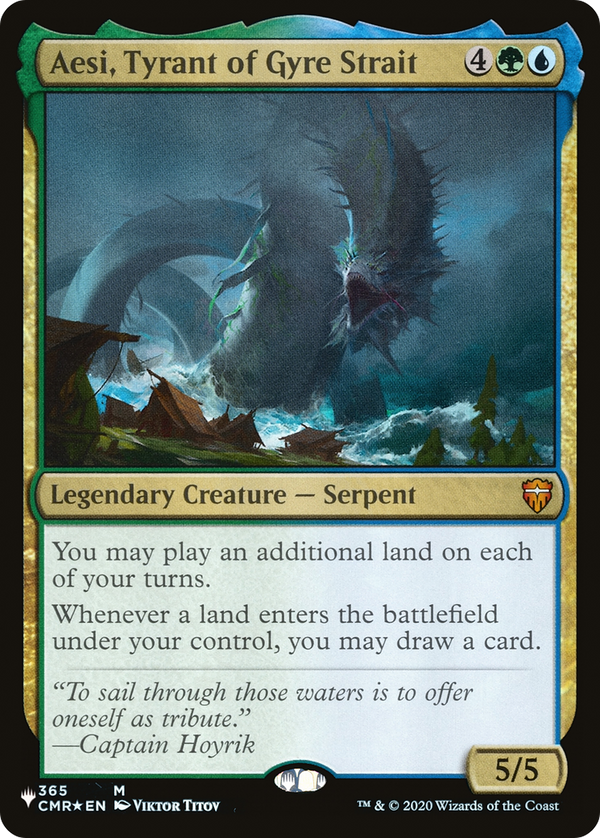 Aesi, Tyrant of Gyre Strait [The List] - Magic: The Gathering
