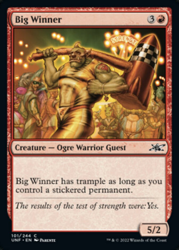 Big Winner [Unfinity] - Magic: The Gathering