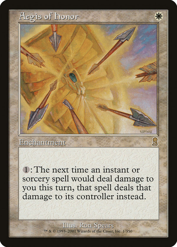 Aegis of Honor [Odyssey] - Magic: The Gathering