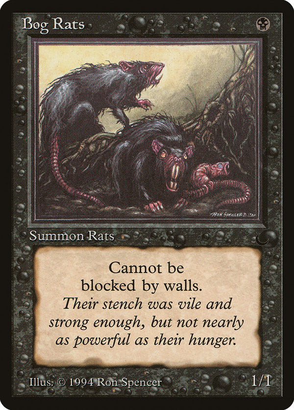 Bog Rats [The Dark] - Magic: The Gathering