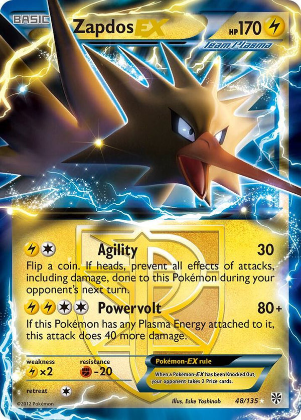 Zapdos EX (Team Plasma) - Pokémon