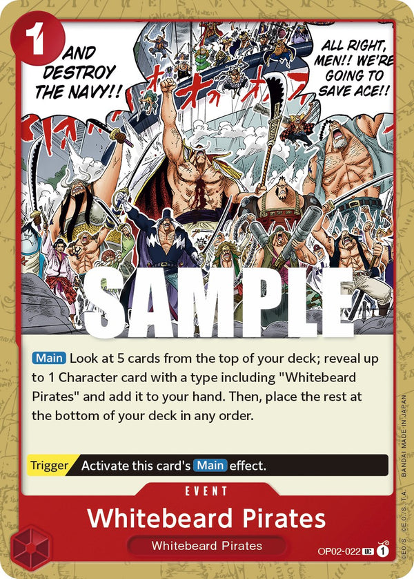 Whitebeard Pirates [Paramount War] - Bandai