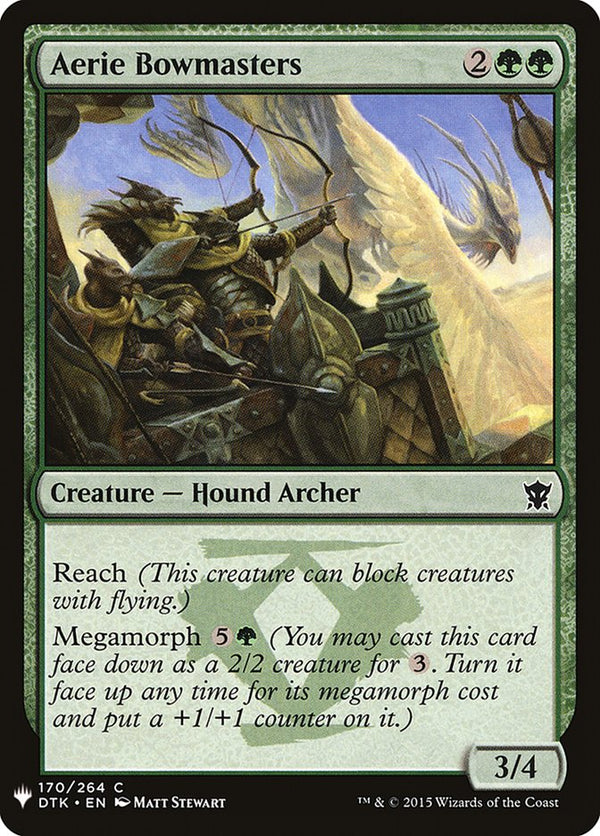 Aerie Bowmasters [Mystery Booster] - Magic: The Gathering