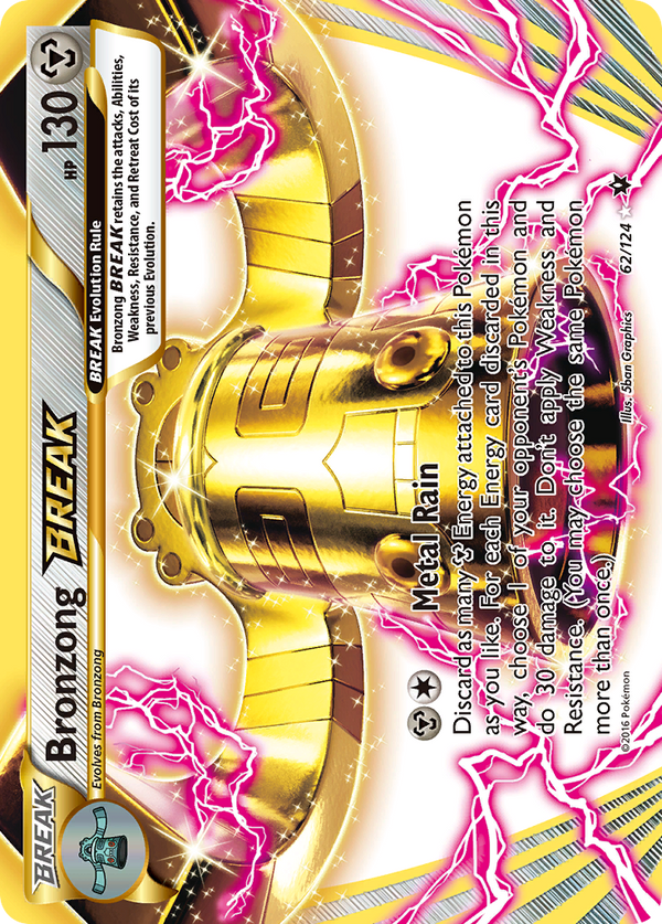 Bronzong BREAK (62/124) [XY: Fates Collide] - Pokémon