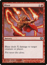 Blaze [Duels of the Planeswalkers] - Magic: The Gathering