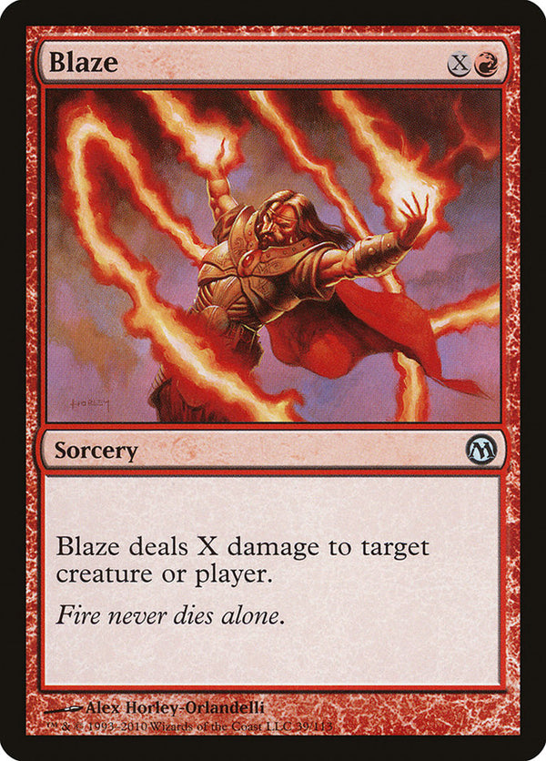 Blaze [Duels of the Planeswalkers] - Magic: The Gathering