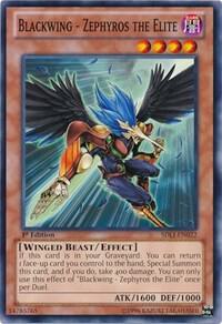 Blackwing - Zephyros the Elite (SDLI-EN022) [Common] - Yu-Gi-Oh!