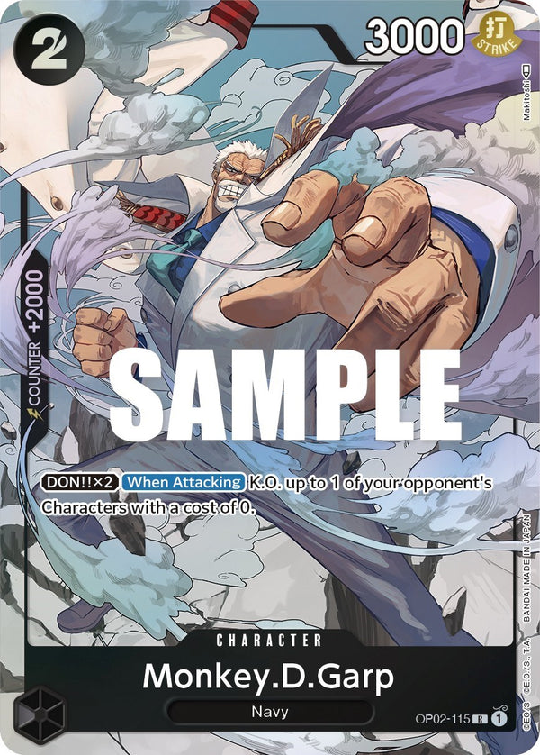 Monkey.D.Garp (Alternate Art) [Paramount War] - Bandai