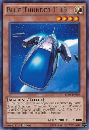 Blue Thunder T-45 (BP03-EN039) [Rare] - Yu-Gi-Oh!