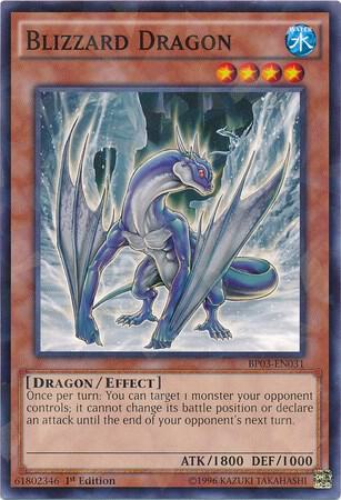 Blizzard Dragon (Shatterfoil) (BP03-EN031) [Shatterfoil Rare] - Yu-Gi-Oh!