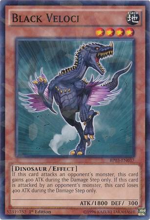 Black Veloci (Shatterfoil) (BP03-EN037) [Shatterfoil Rare] - Yu-Gi-Oh!