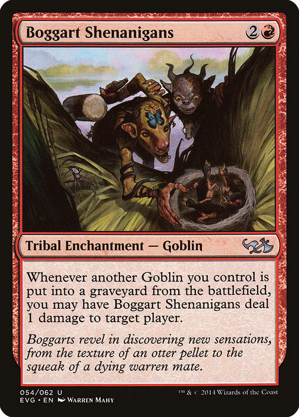 Boggart Shenanigans (Elves vs. Goblins) [Duel Decks Anthology] - Magic: The Gathering