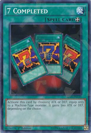 7 Completed (Shatterfoil) (BP03-EN135) [Shatterfoil Rare] - Yu-Gi-Oh!