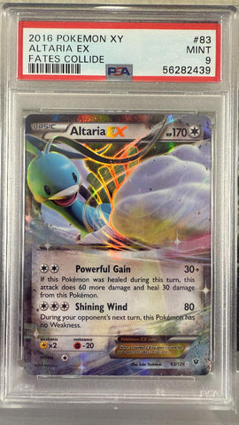Altaria EX (83/124) [XY: Fates Collide] Graded PSA 9