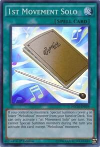 1st Movement Solo (NECH-EN059) [Super Rare] - Yu-Gi-Oh!