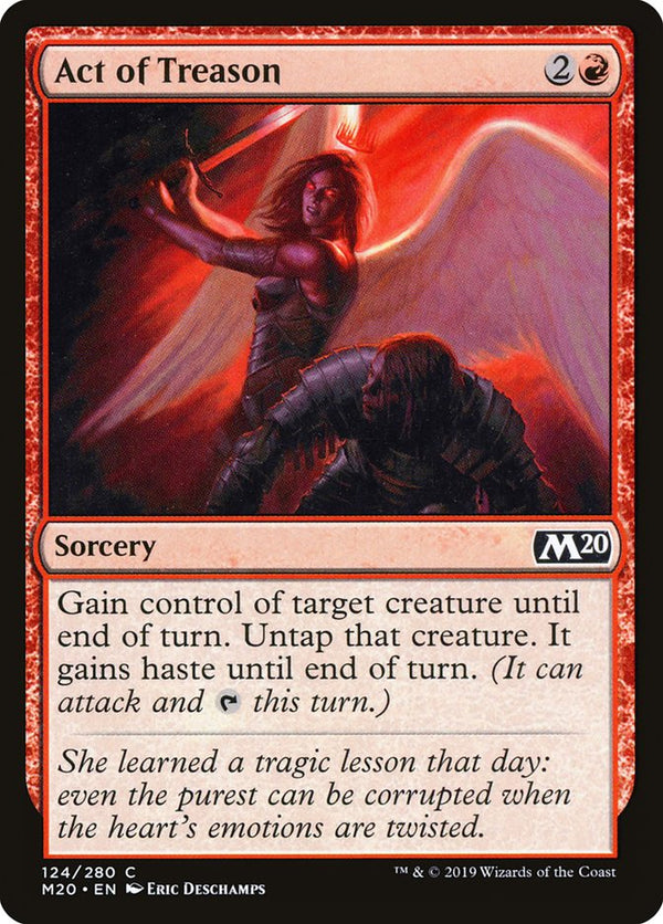 Act of Treason [Core Set 2020] - Magic: The Gathering